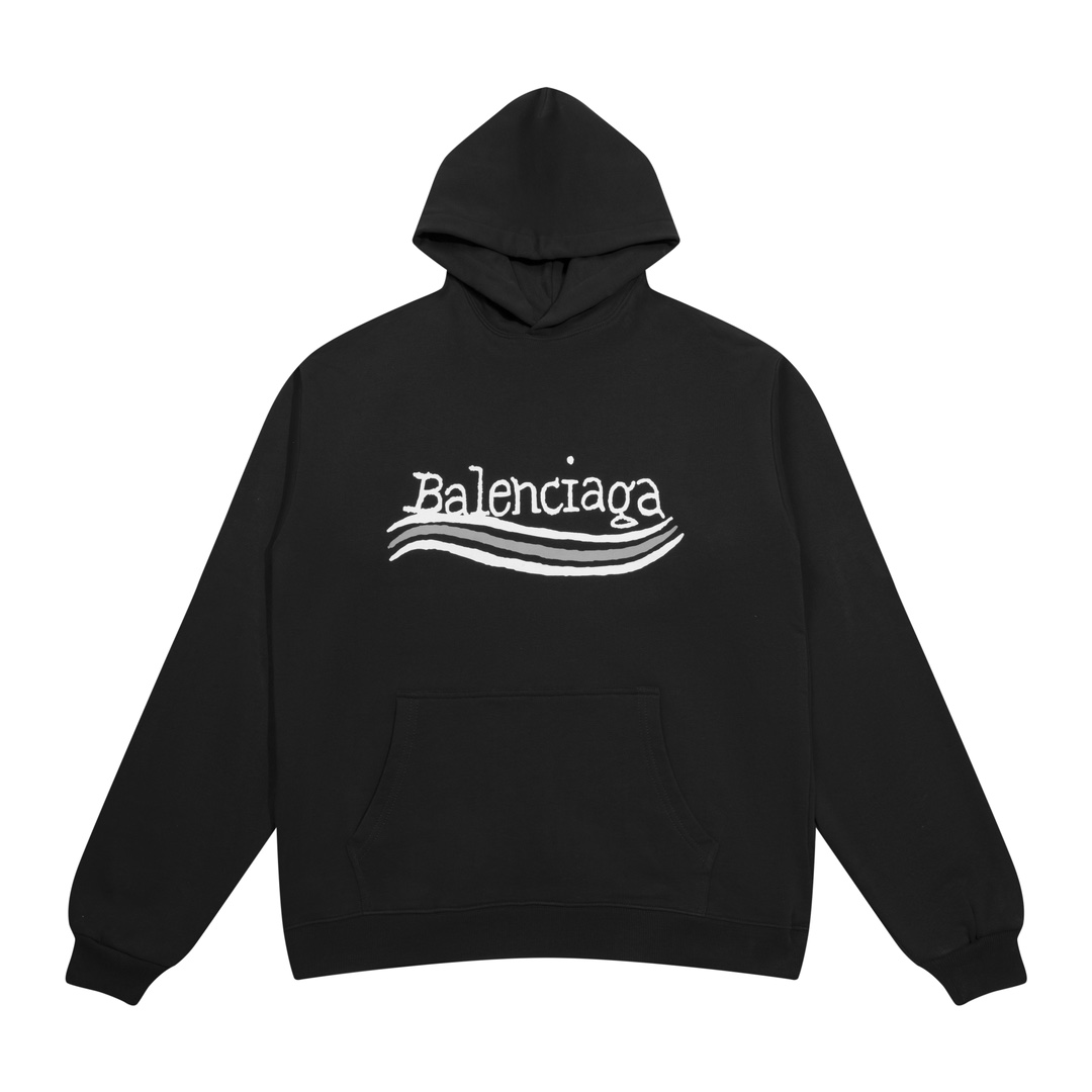 Kapuzenpullover für politische Kampagnen von Balenciaga - EUR FASHION