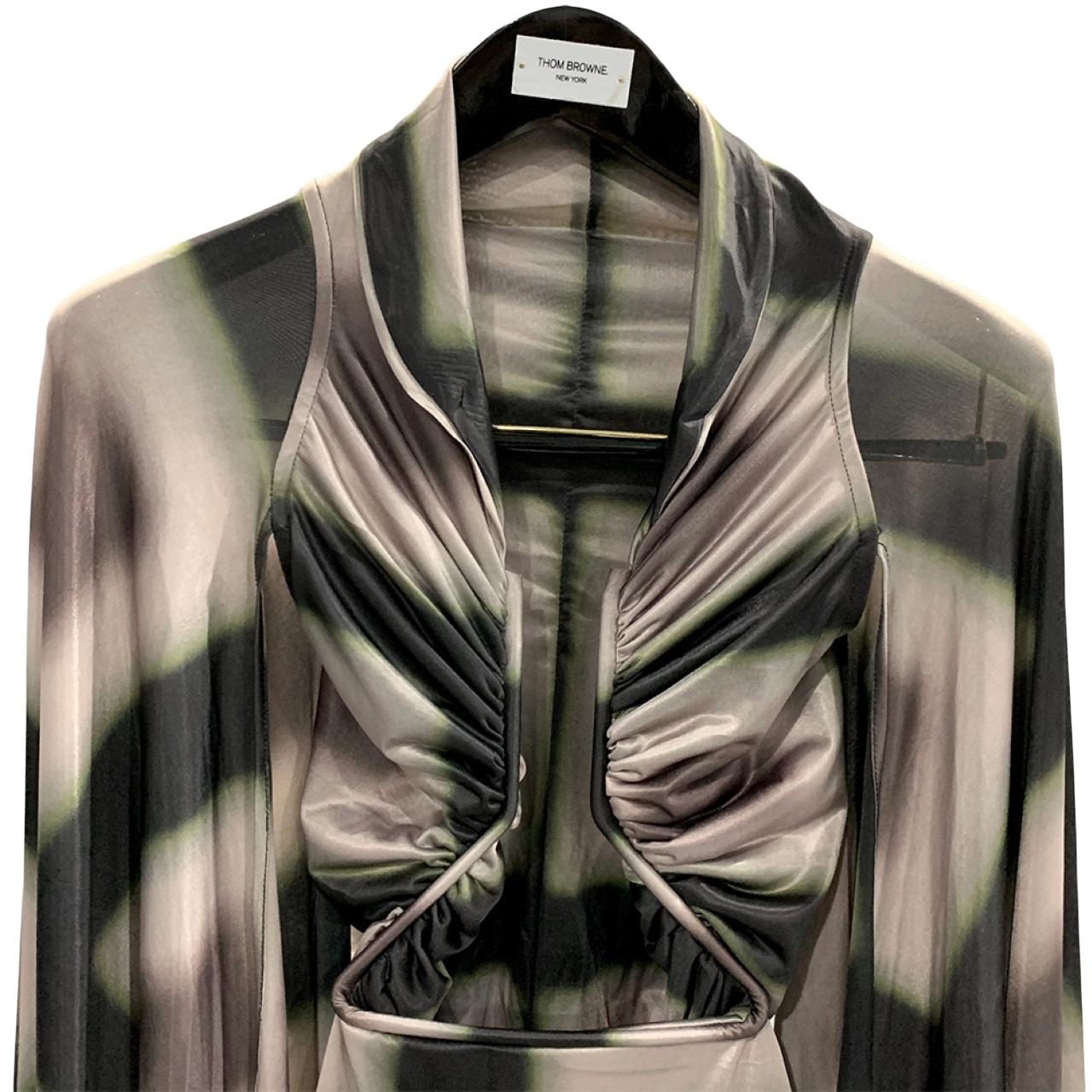 Rick Owens Semi-sheer Draped Top - EUR FASHION