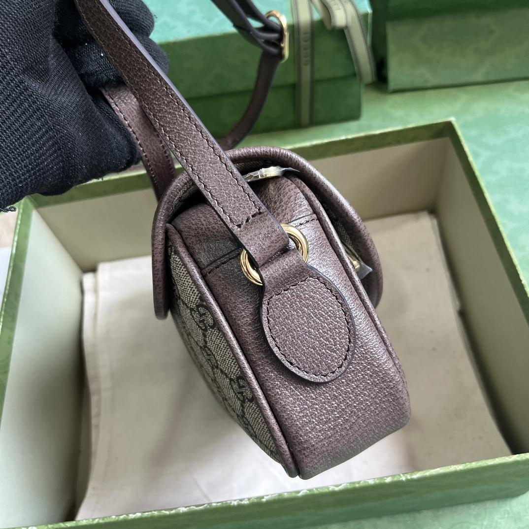 Gucci Ophidia GG Mini-Umhängetasche (19 x 13 x 5 cm) - EUR FASHION