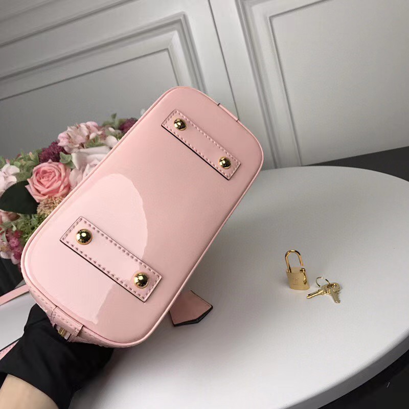 Louis Vuitton Alma Bb Patent Pink (23,5-17,5-11 cm) - EUR FASHION
