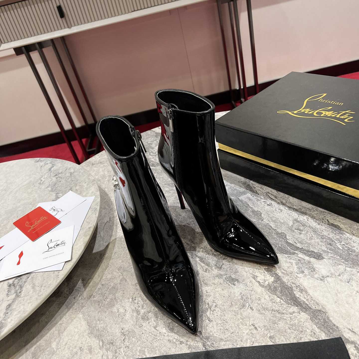 Christian Louboutin Sportlicher Kate Booty 100 mm - EUR FASHION