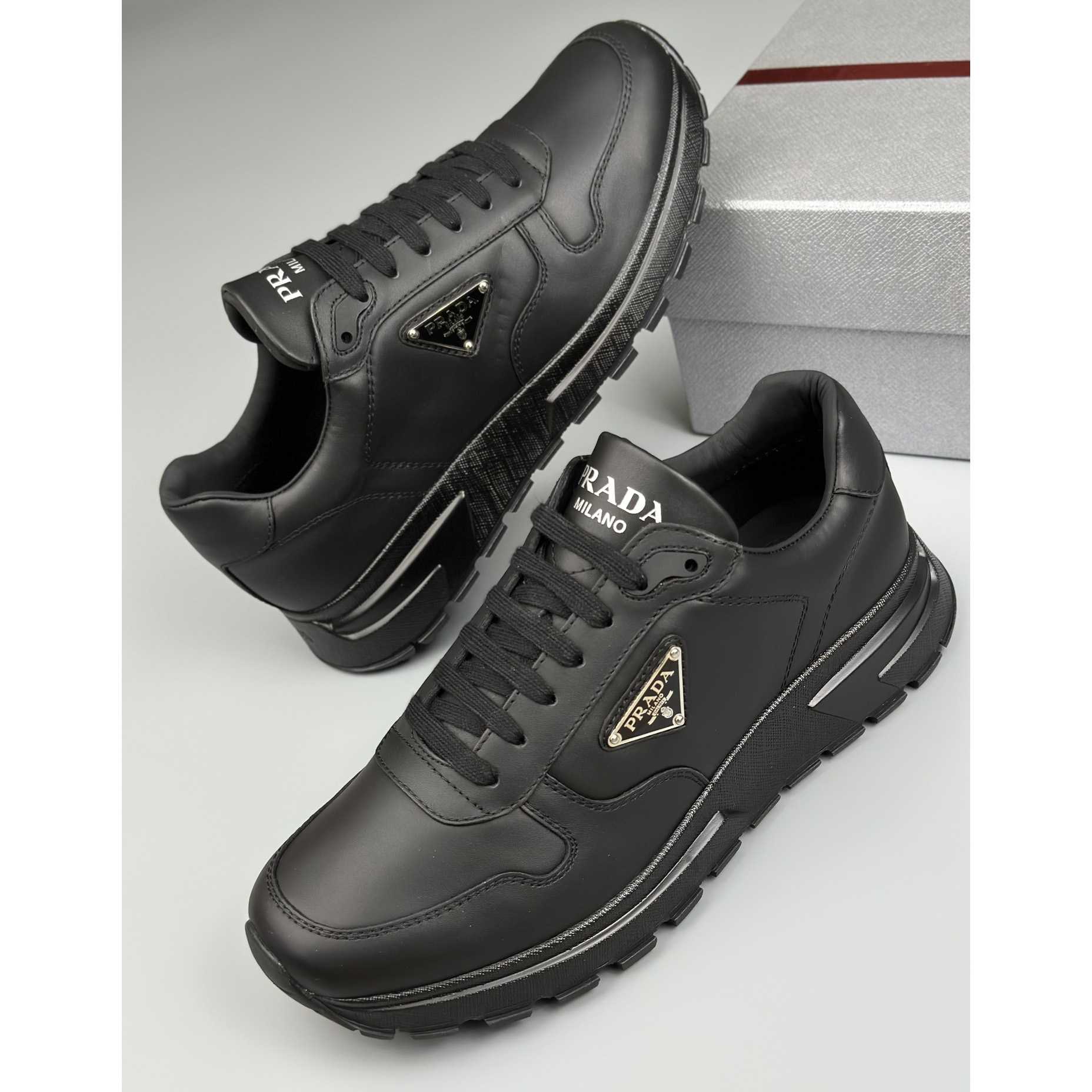 Prada-Ledersneaker - EUR FASHION