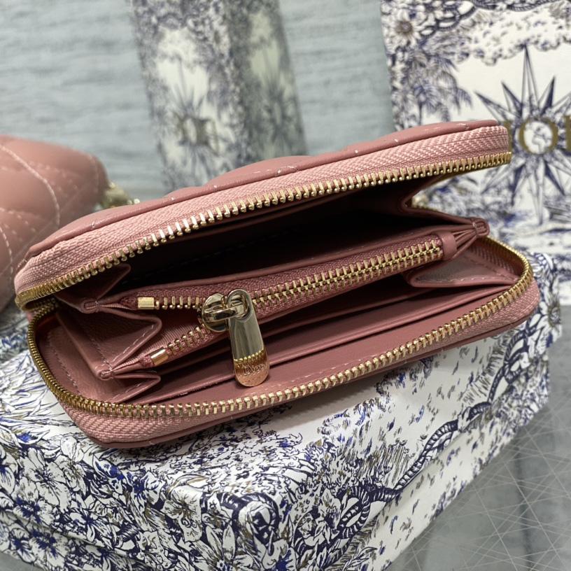 Dior Small Lady Dior Voyageur Coin Purse - EUR FASHION