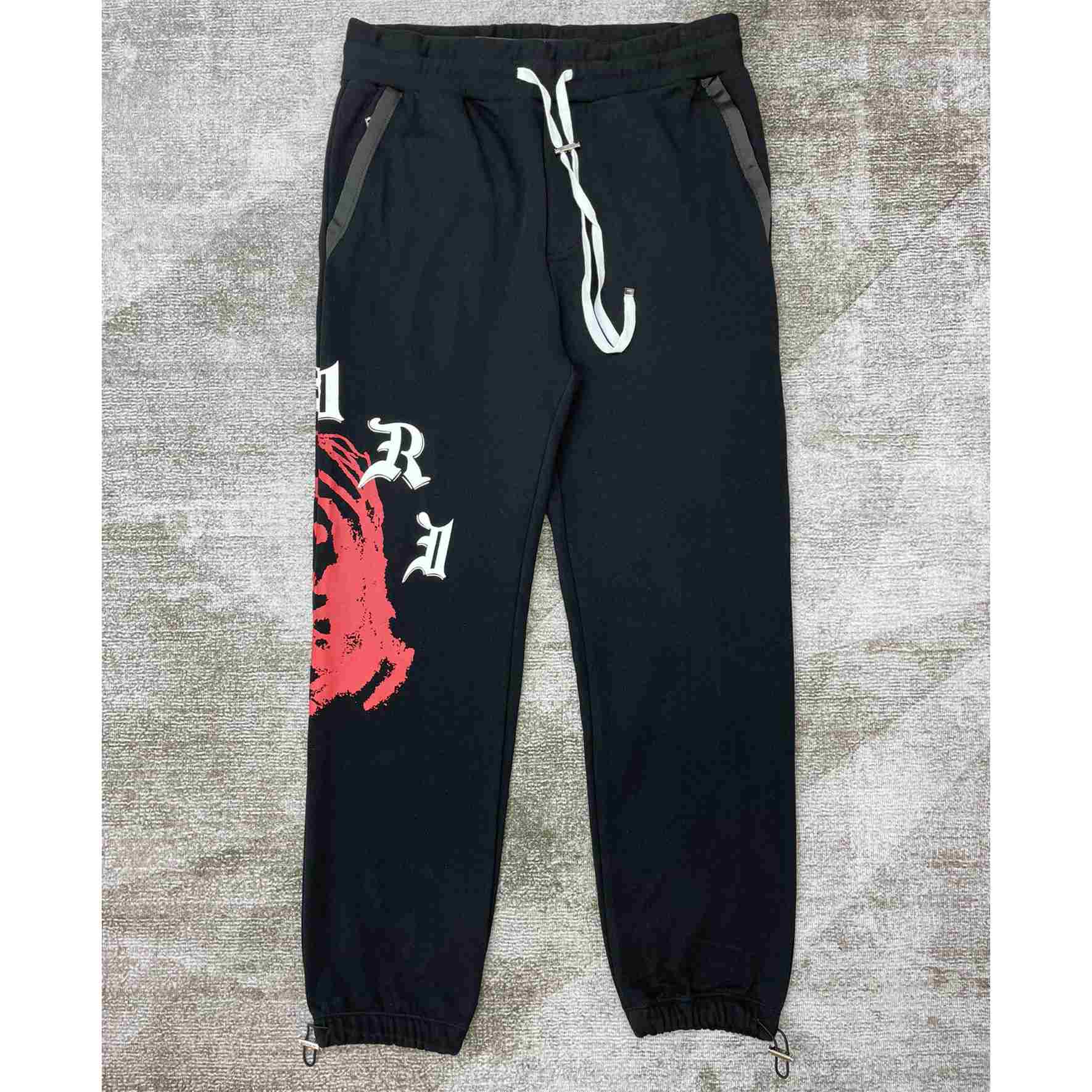 Amiri Motif Printed Drawstring Sweatpants - EUR FASHION