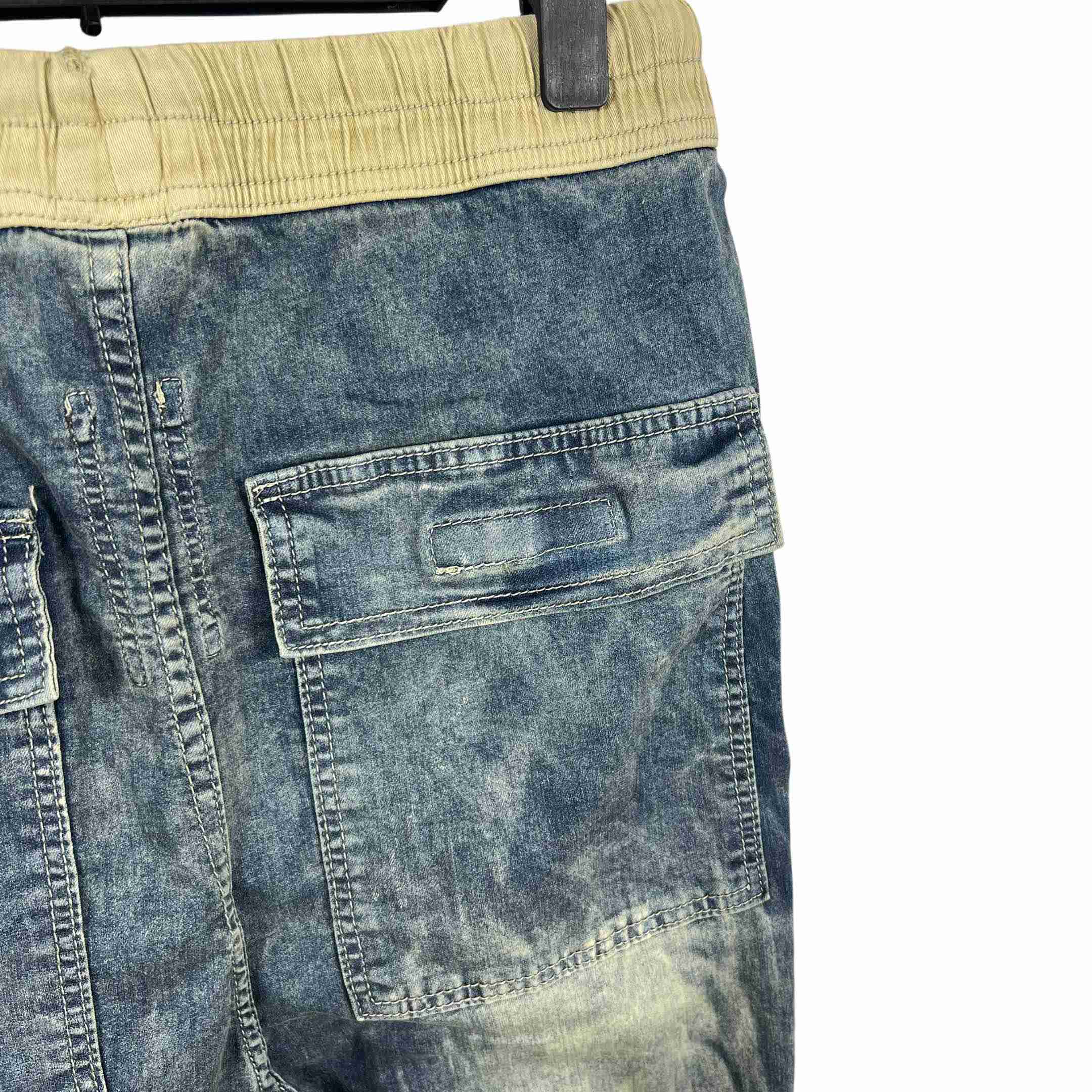 Rick Owens Hustler Denim Pusher-Hose<br>
 - EUR FASHION