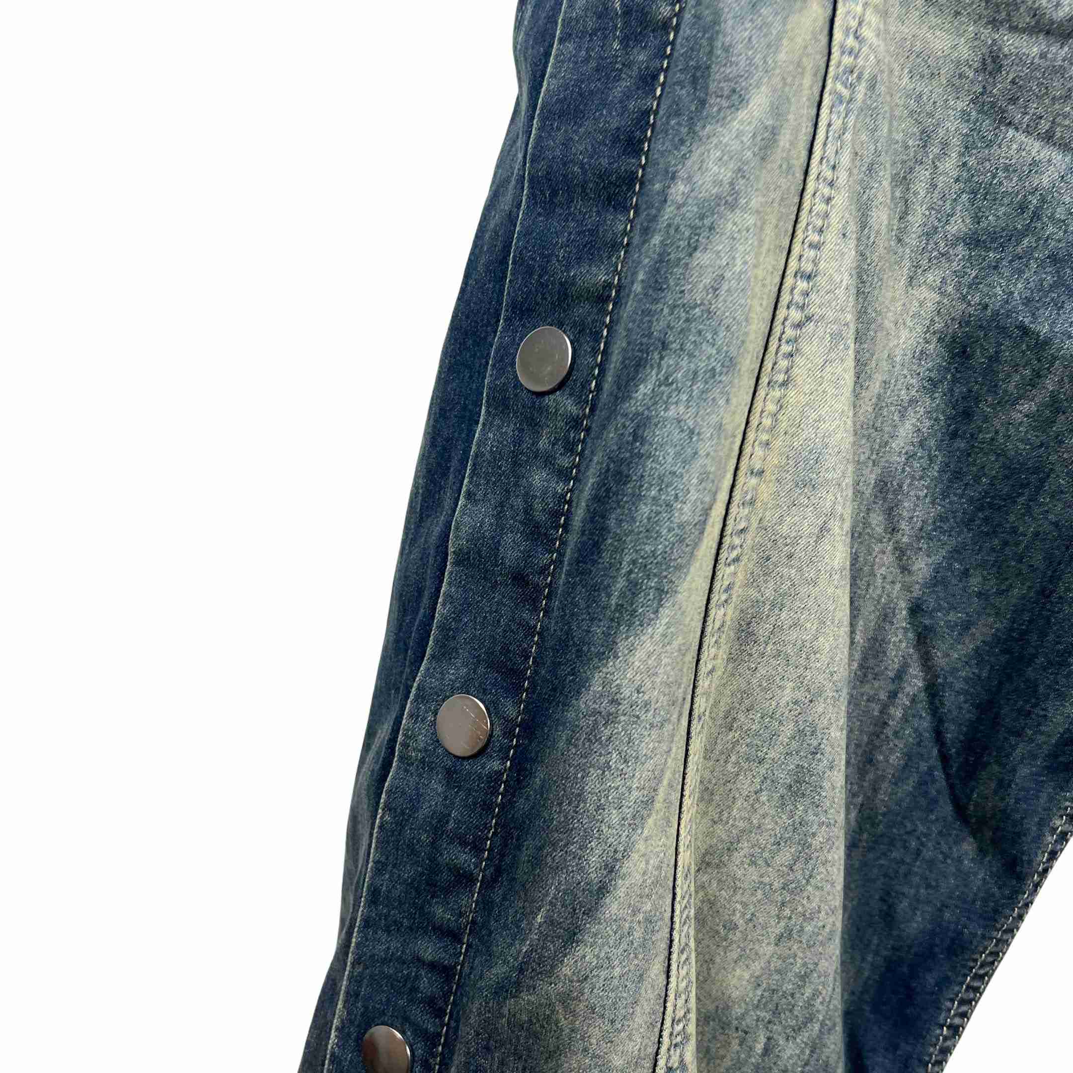 Rick Owens Hustler Denim Pusher-Hose<br>
 - EUR FASHION