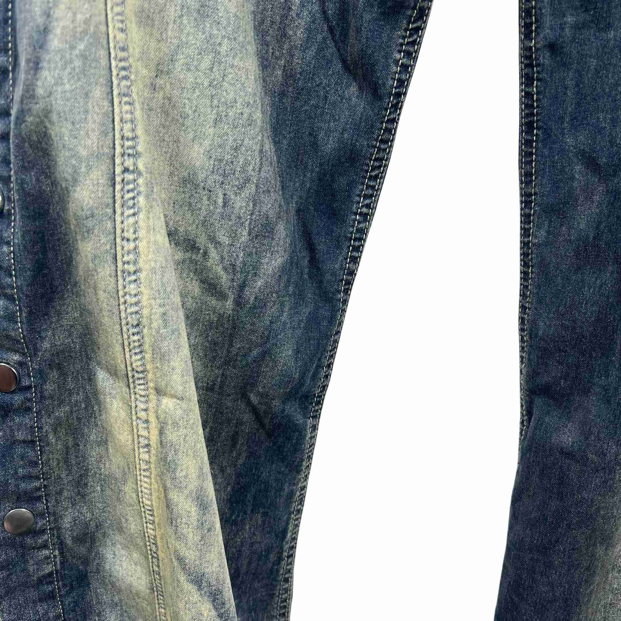 Rick Owens Hustler Denim Pusher-Hose<br>
 - EUR FASHION