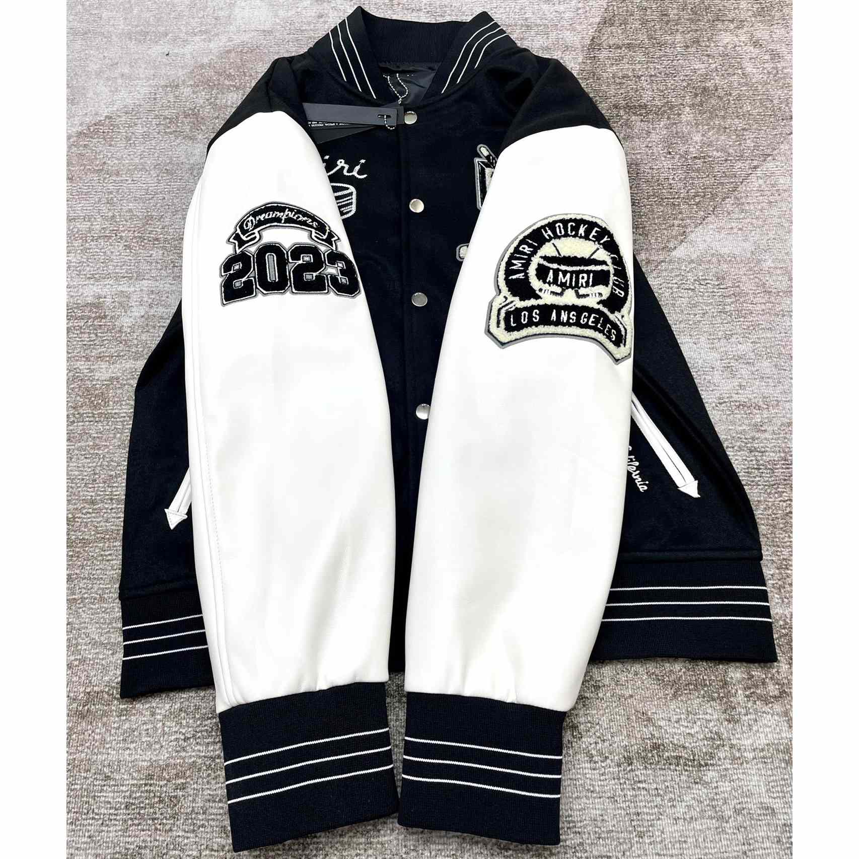Amiri Hockey Varsity Bomber<br>
 - EUR FASHION