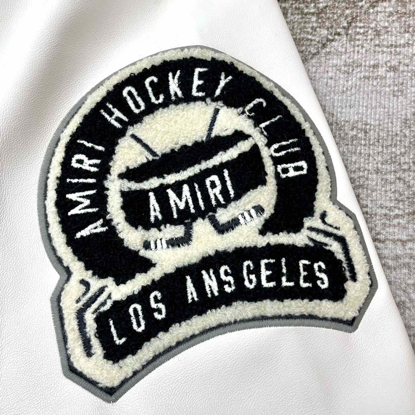 Amiri Hockey Varsity Bomber<br>
 - EUR FASHION