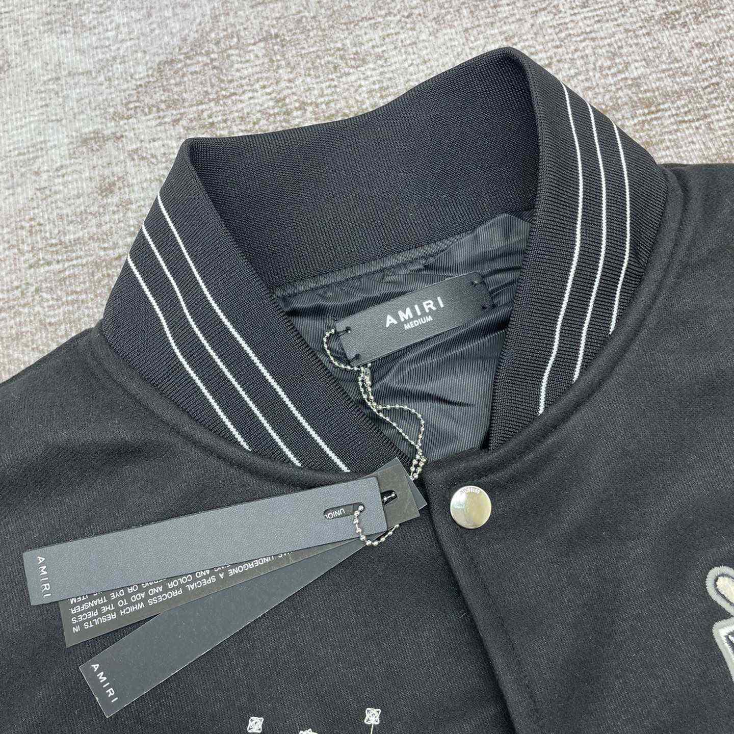 Amiri Hockey Varsity Bomber<br>
 - EUR FASHION