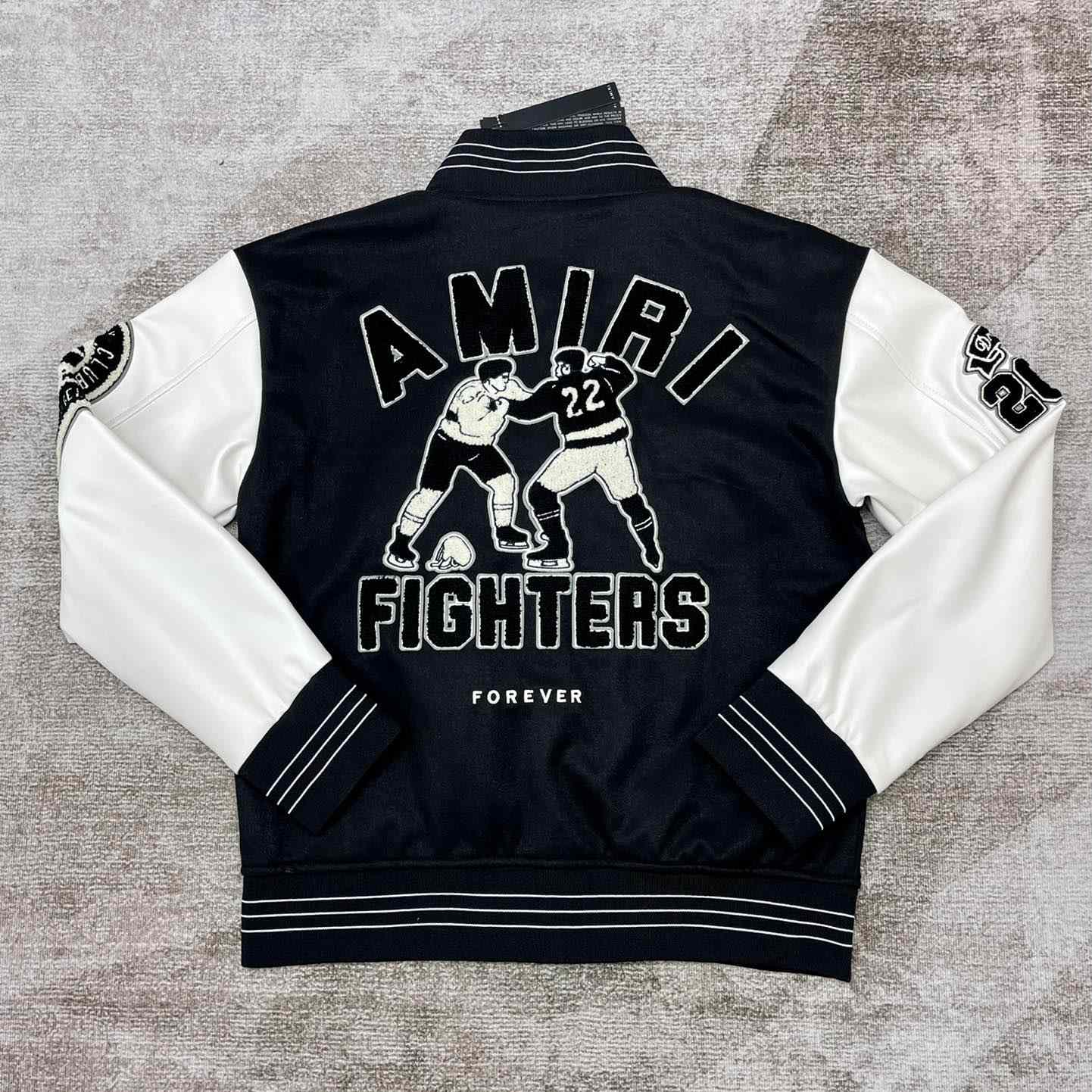 Amiri Hockey Varsity Bomber<br>
 - EUR FASHION