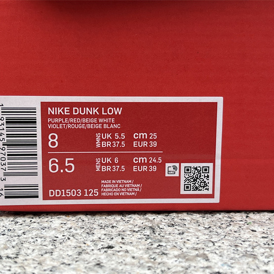 Nike Dunk Low Sneakers DD1503-125<br>
 - EUR FASHION