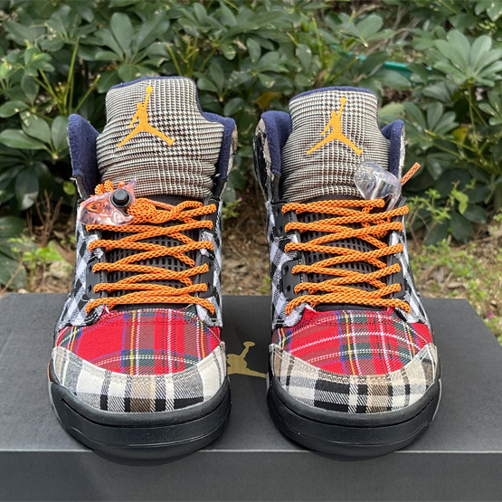 Air Jordan 5 „Plaid“ Turnschuhe FD4814-008<br>
 - EUR FASHION