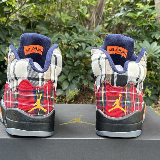 Air Jordan 5 „Plaid“ Turnschuhe FD4814-008<br>
 - EUR FASHION