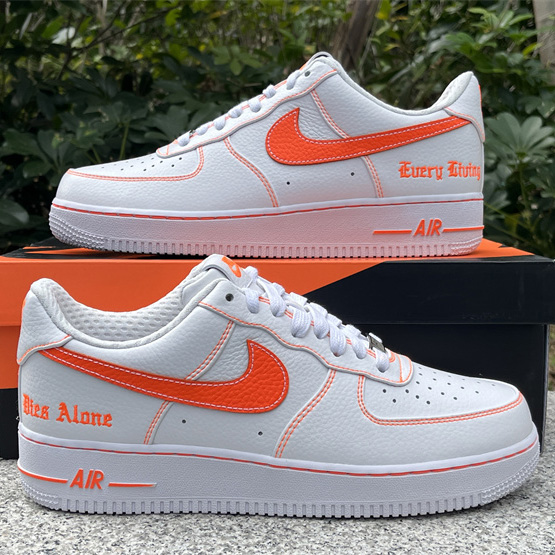 VLONE xNike Air Force 1Low orange Sneaker AA5360-100<br>
 - EUR FASHION