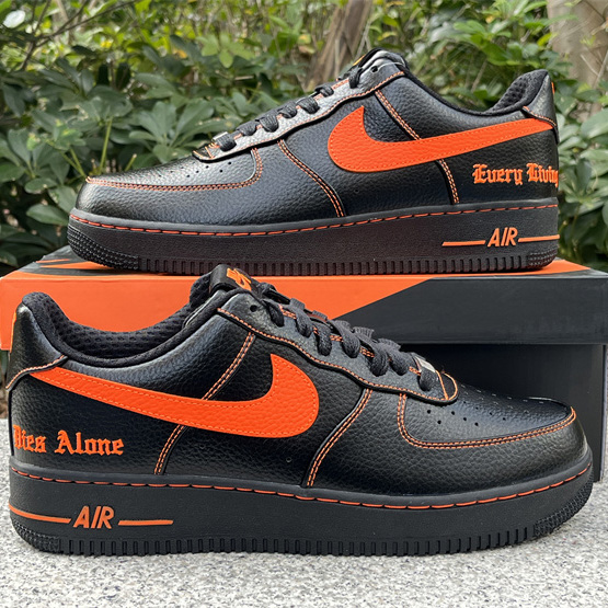 VLONE xNike Air Force 1Low orange Sneaker AA5360-001<br>
 - EUR FASHION