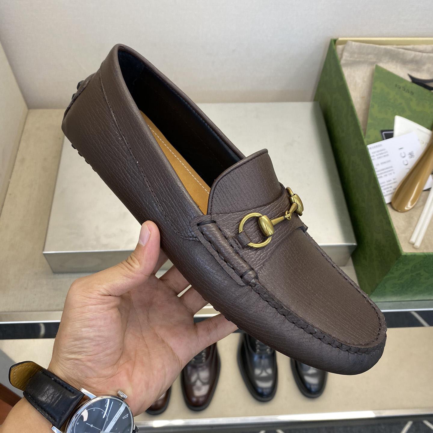 Gucci-Ledertreiber mit Horsebit<br>
 - EUR FASHION