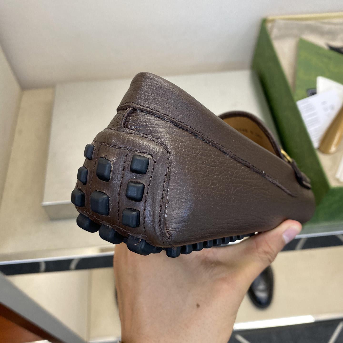 Gucci-Ledertreiber mit Horsebit<br>
 - EUR FASHION