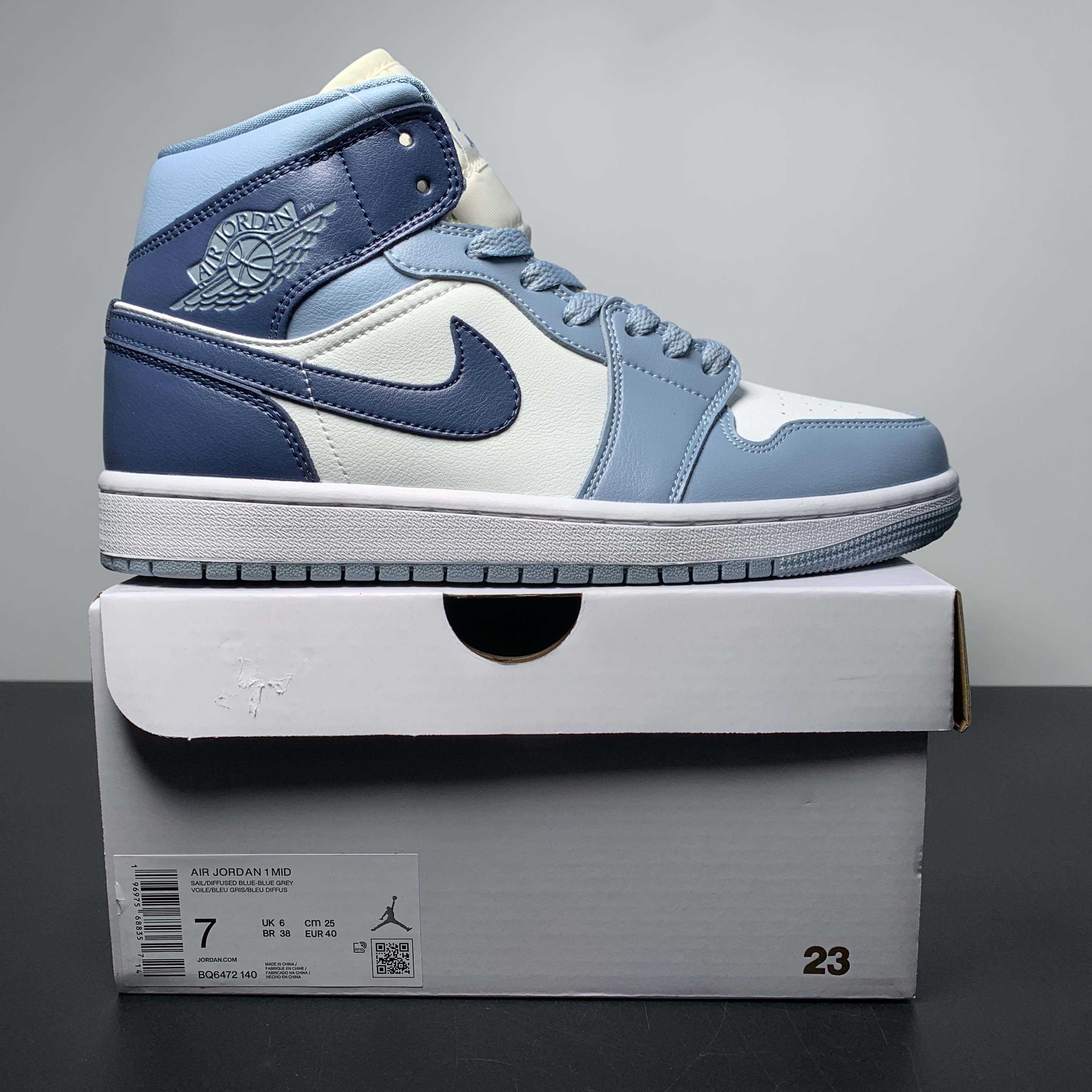 Air Jordan 1 Mid Sneaker BQ6472-140<br>
 - EUR FASHION