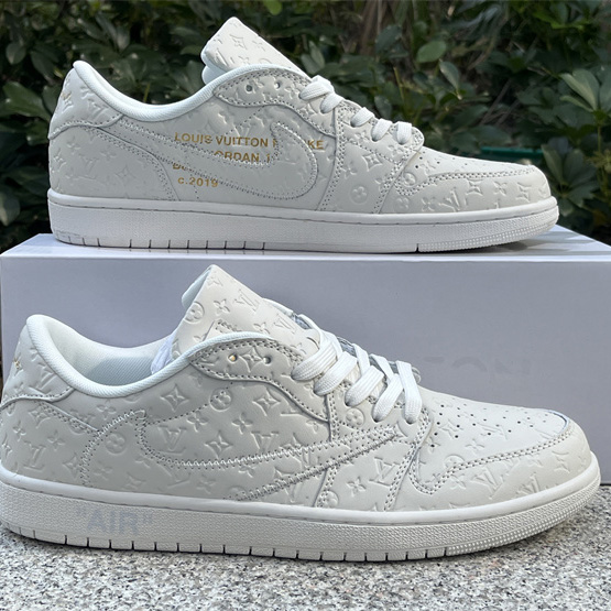 Louis Vuitton X Air Jordan 1 Low Sneaker 1A9V87<br>
 - EUR FASHION