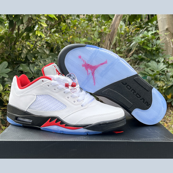 Air Jordan 5 Low „Fire Red“ Turnschuhe CU4523-100<br>
 - EUR FASHION