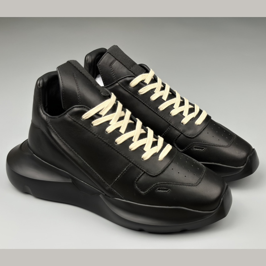 Rick Owens Geth-Ledersneaker<br>
 - EUR FASHION