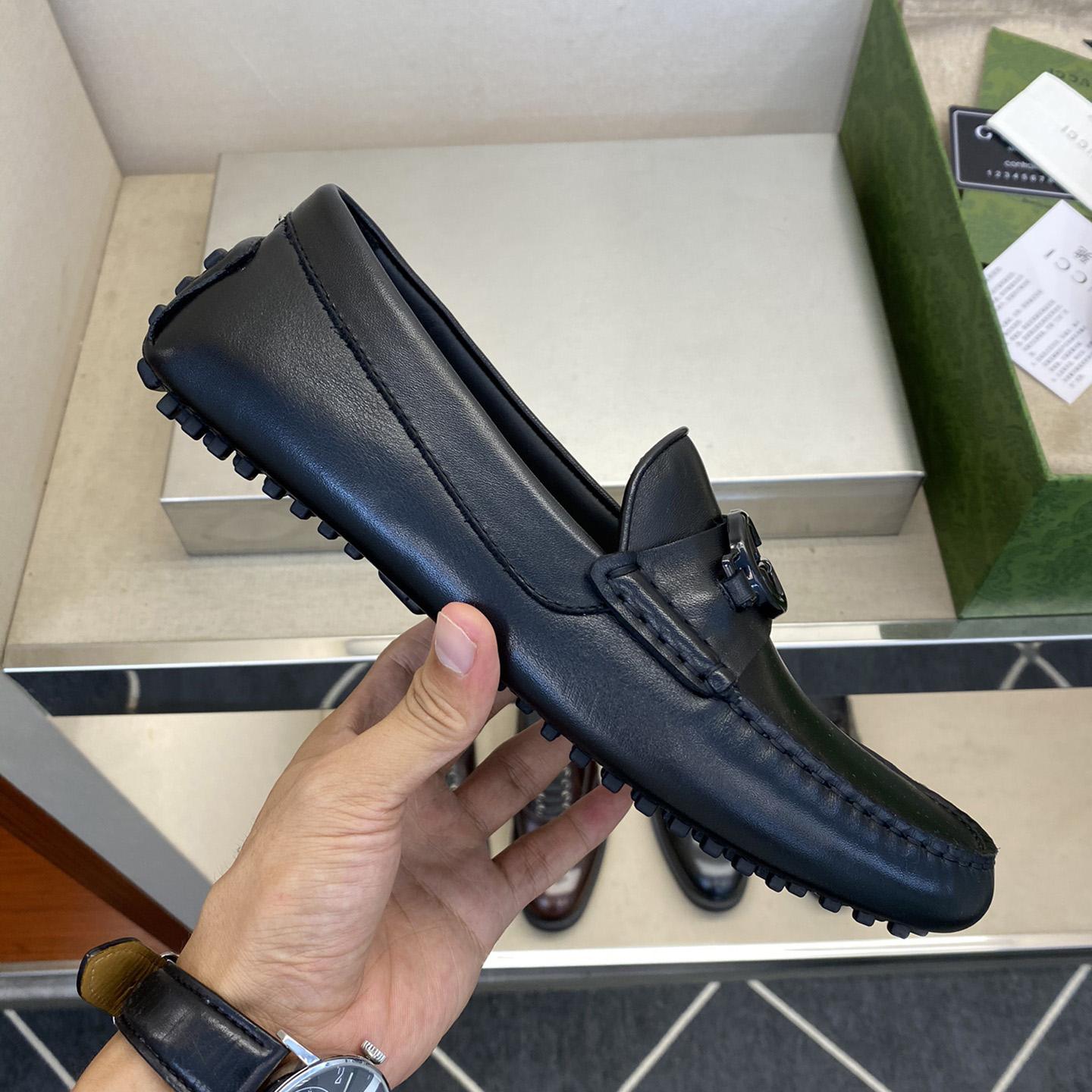 Gucci Ayrton Fahrschuh mit GG-Logo<br>
 - EUR FASHION