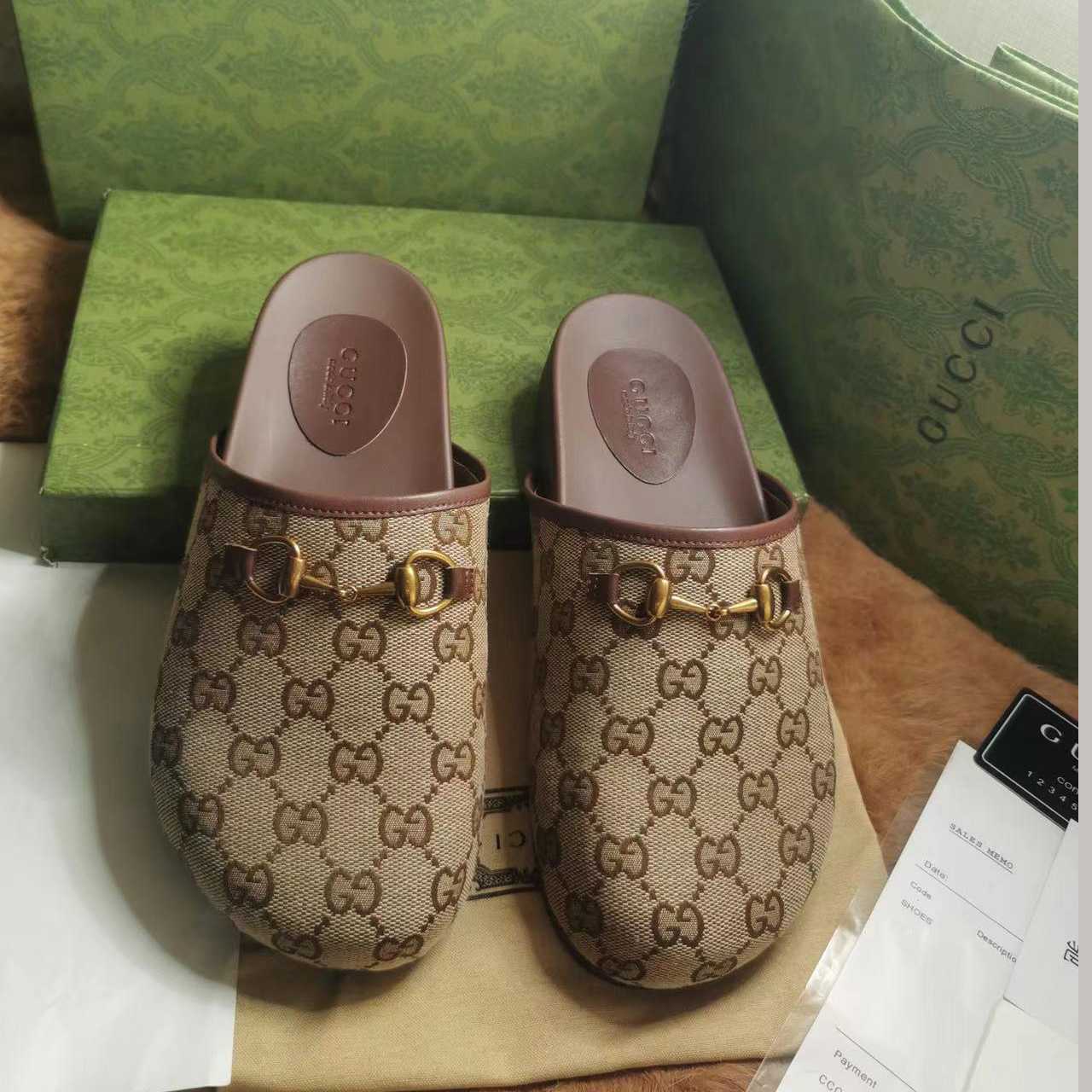 Gucci GG Horsebit Slipper<br>
 - EUR FASHION