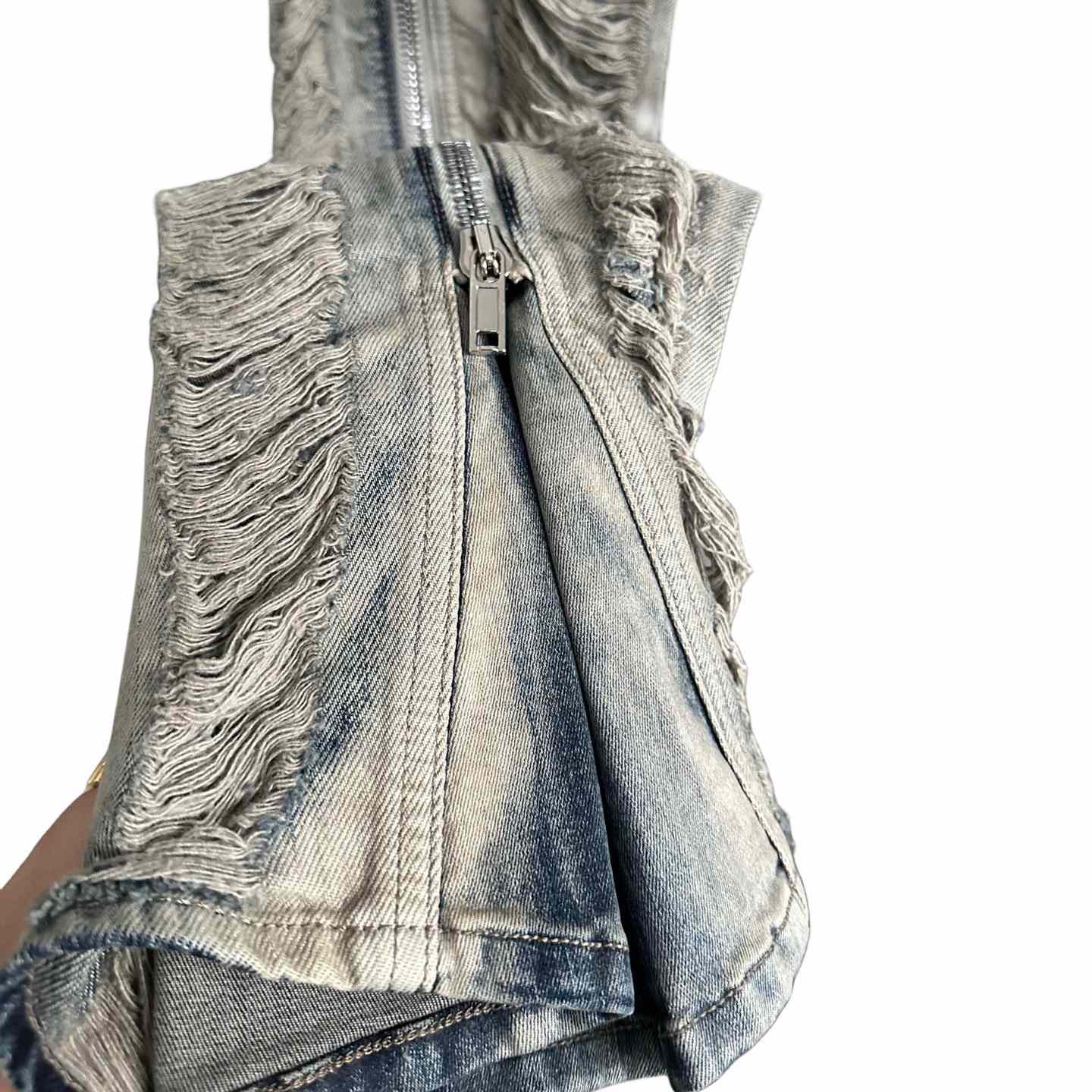 Rick Owens Distressed-finish Slim-cut Jeans - EUR FASHION