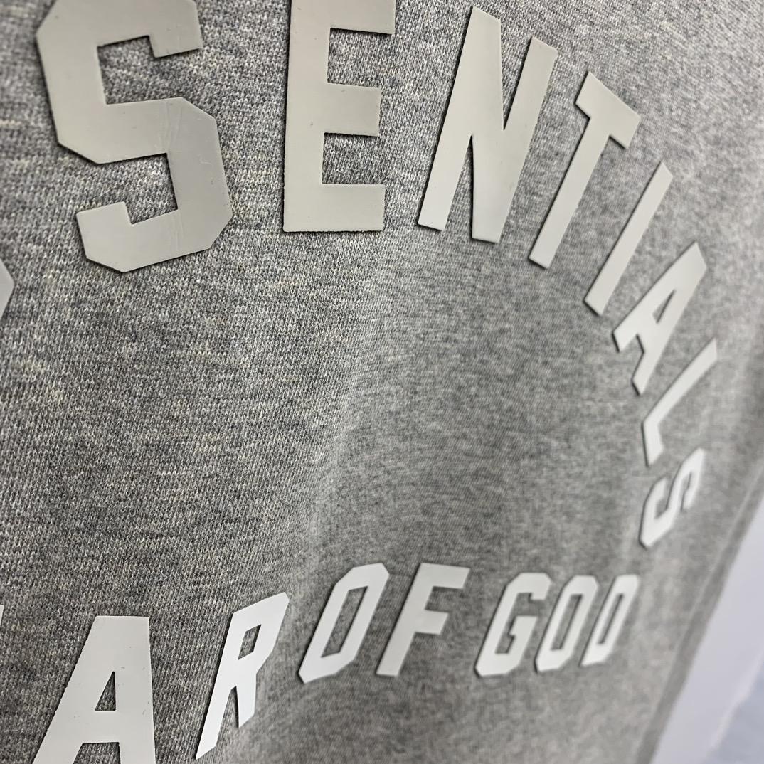 Fear Of God Essentials Kapuzenpullover mit Logo-Print<br>
 - EUR FASHION