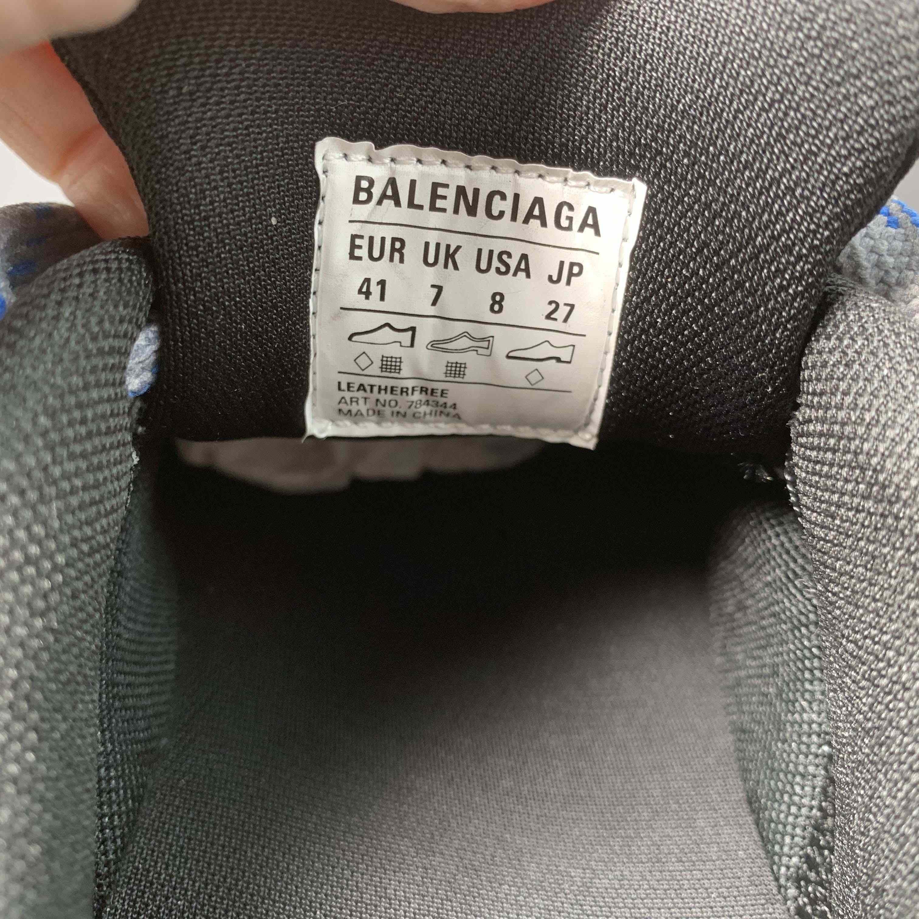 Balenciaga 10XL Sneaker in Schwarz/Grau/Blau/Grün<br>
 - EUR FASHION