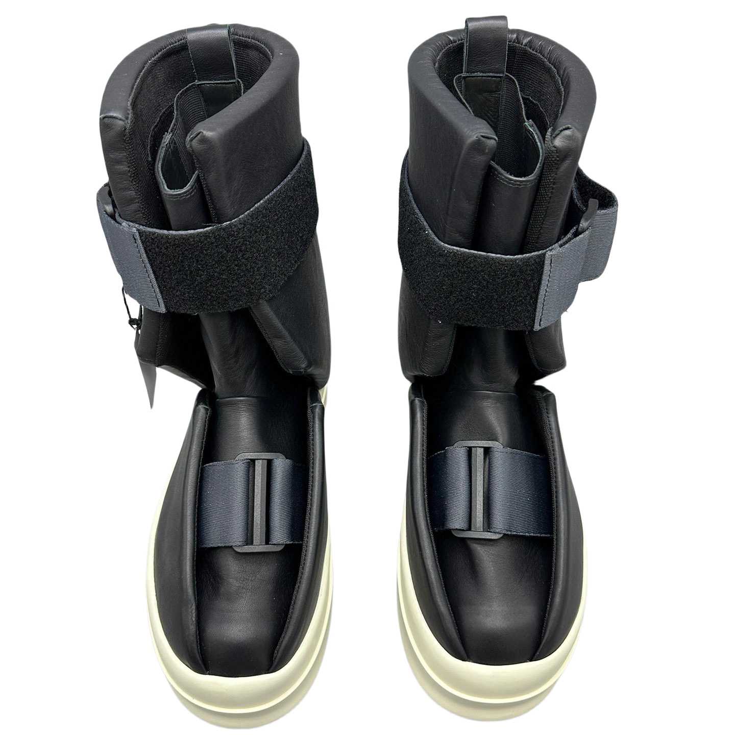 Rick Owens Splint High-Top-Sneaker aus Leder<br>
 - EUR FASHION