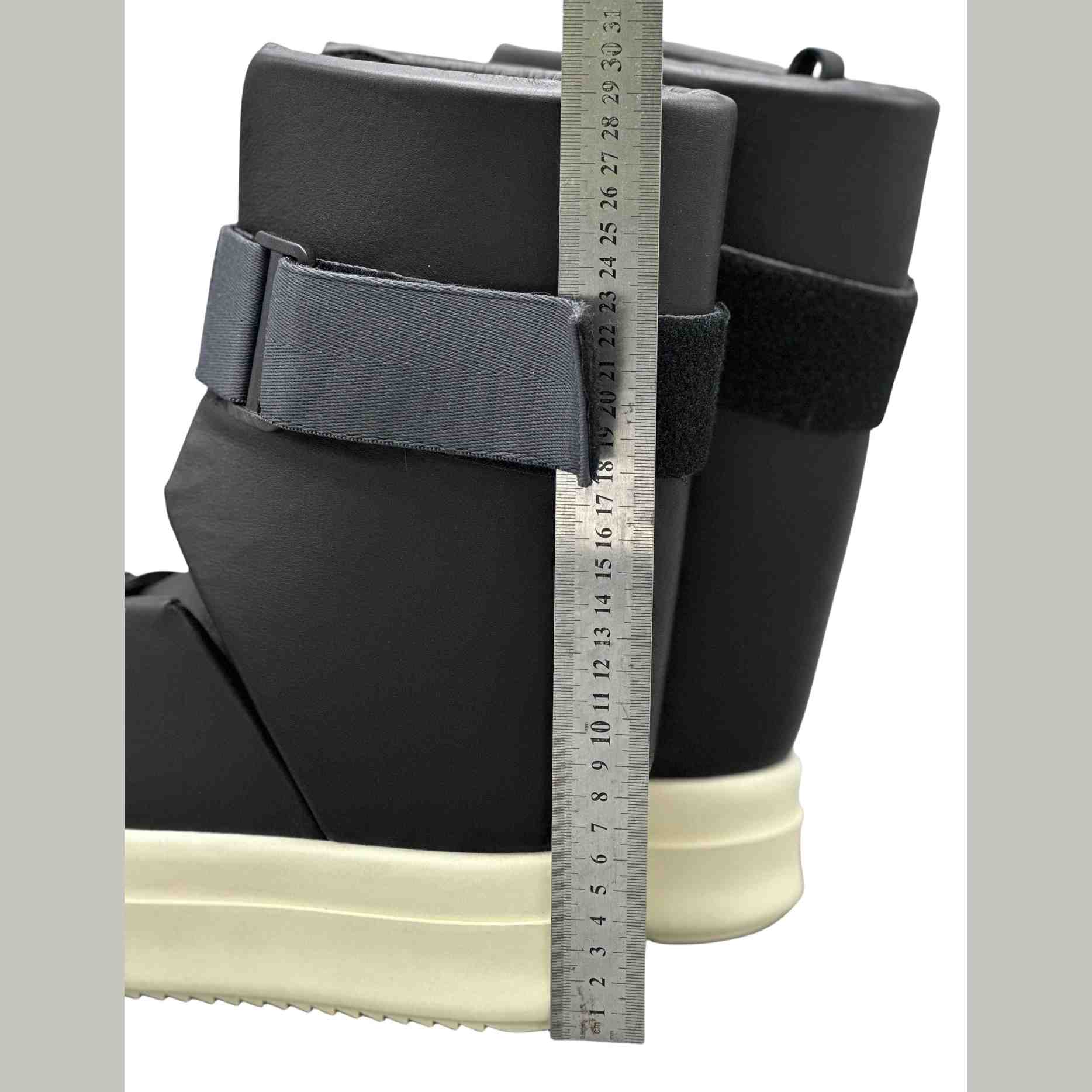 Rick Owens Splint High-Top-Sneaker aus Leder<br>
 - EUR FASHION