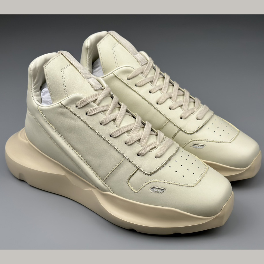 Rick Owens Geth-Ledersneaker<br>
 - EUR FASHION