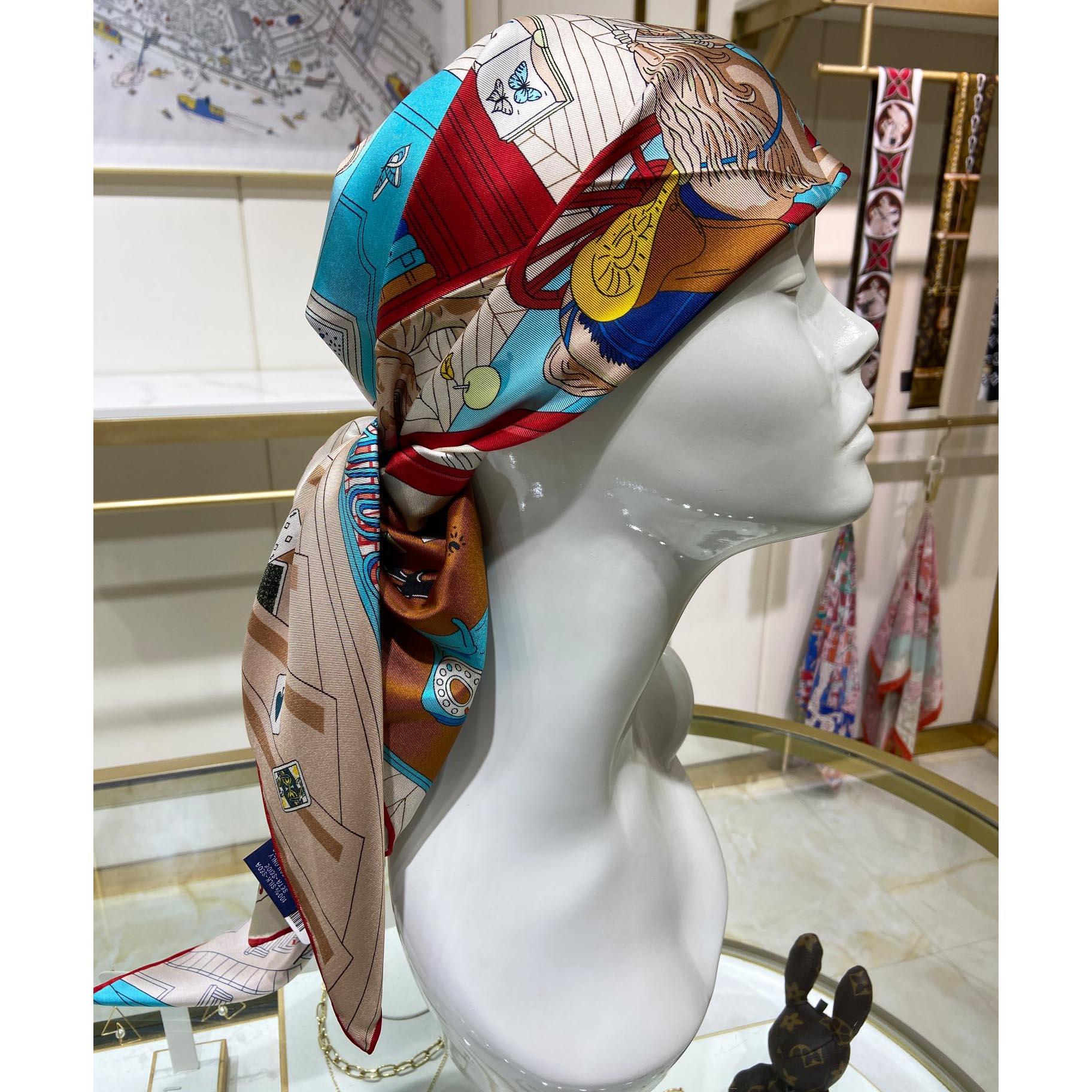 Hermes Mystere Au 24 Scarf 90 - EUR FASHION