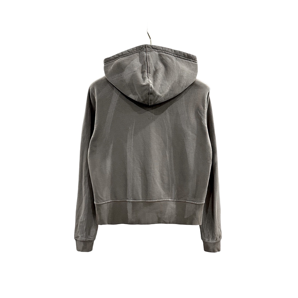 Rick Owens Drkshdw Cropped Zip-up Hoodie - EUR FASHION