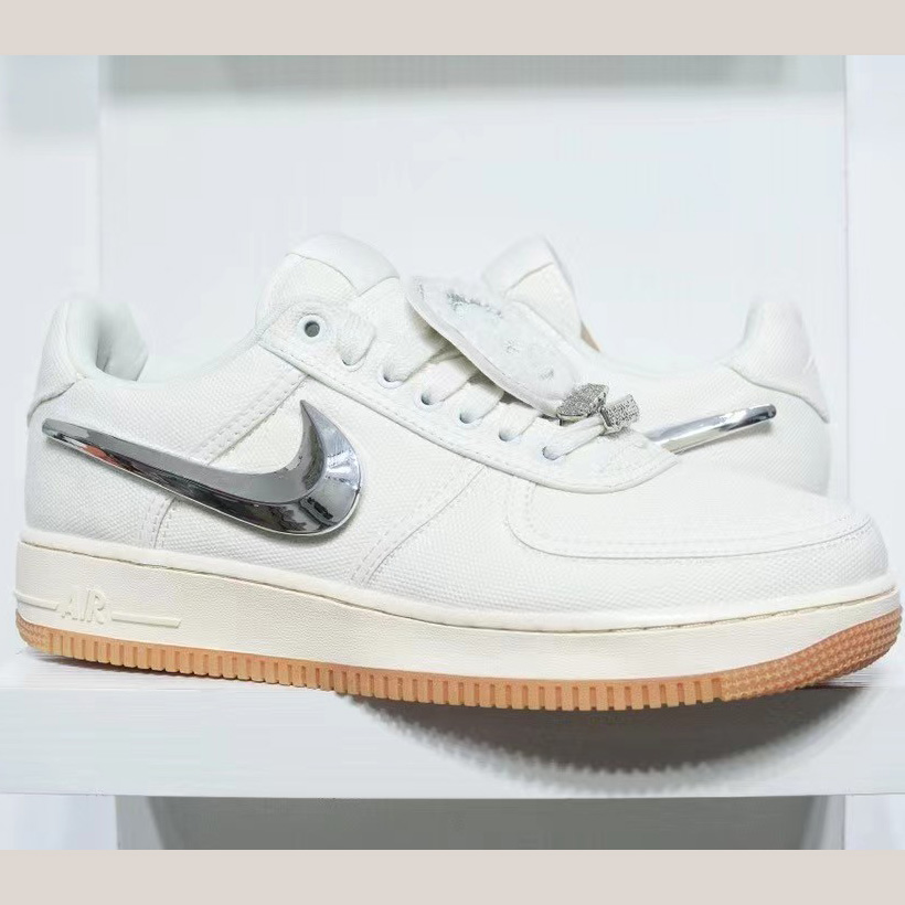 Travis Scott x NK Air Force 1 Sneaker    AQ4211-101  - EUR FASHION