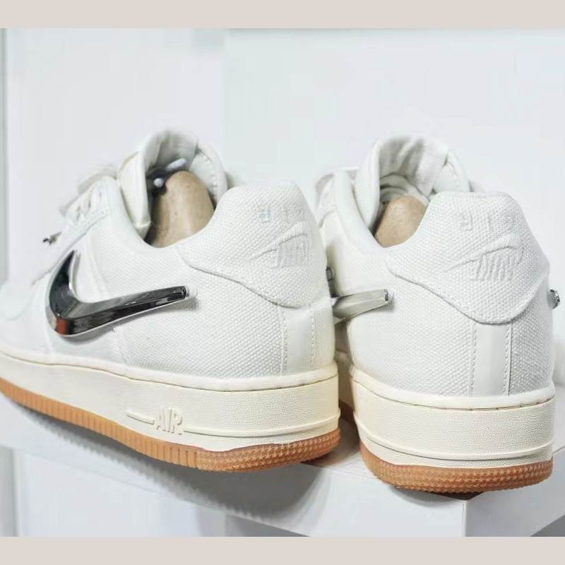 Travis Scott x NK Air Force 1 Sneaker    AQ4211-101  - EUR FASHION