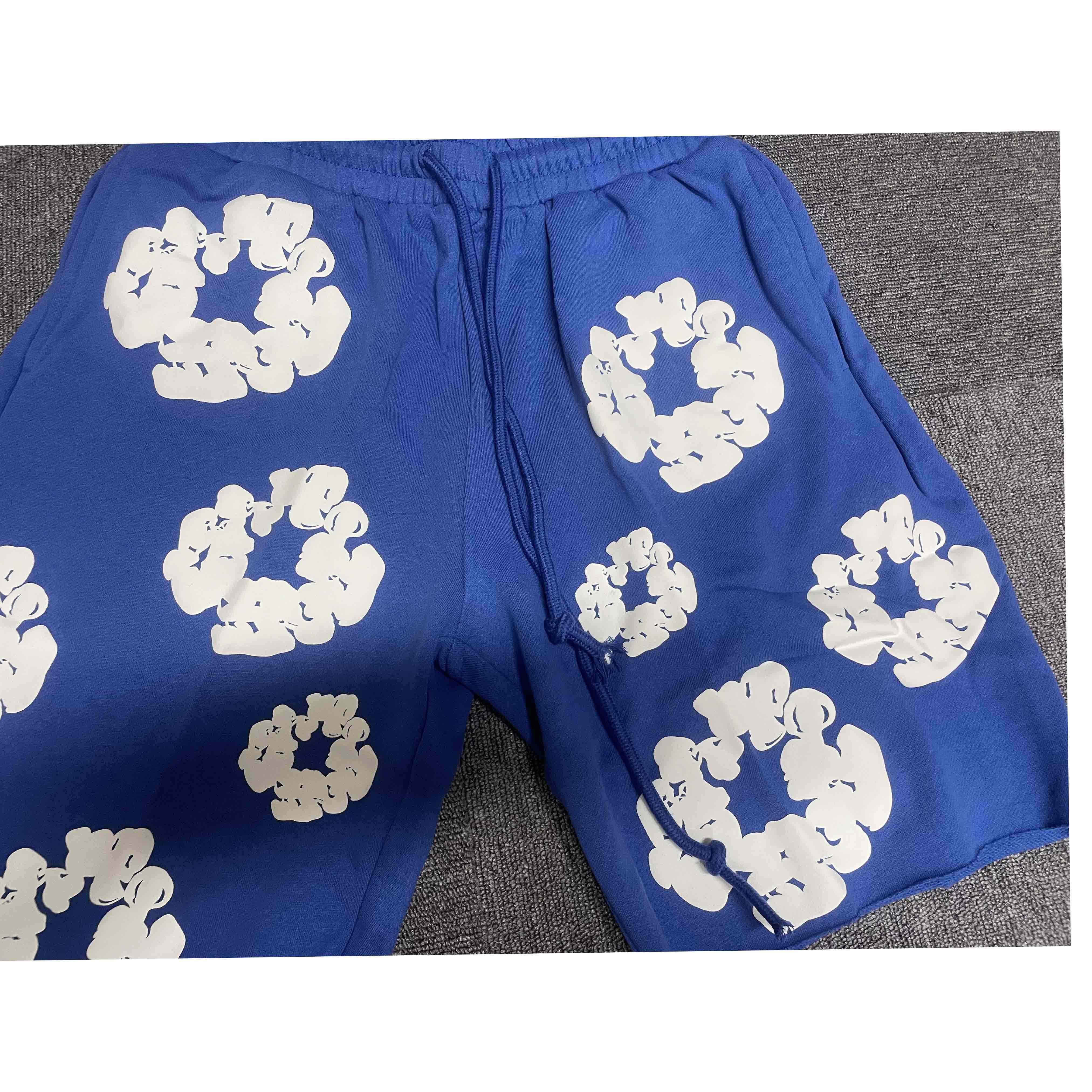 Denim Tears Cotton Wreath Sweat Shorts - EUR FASHION