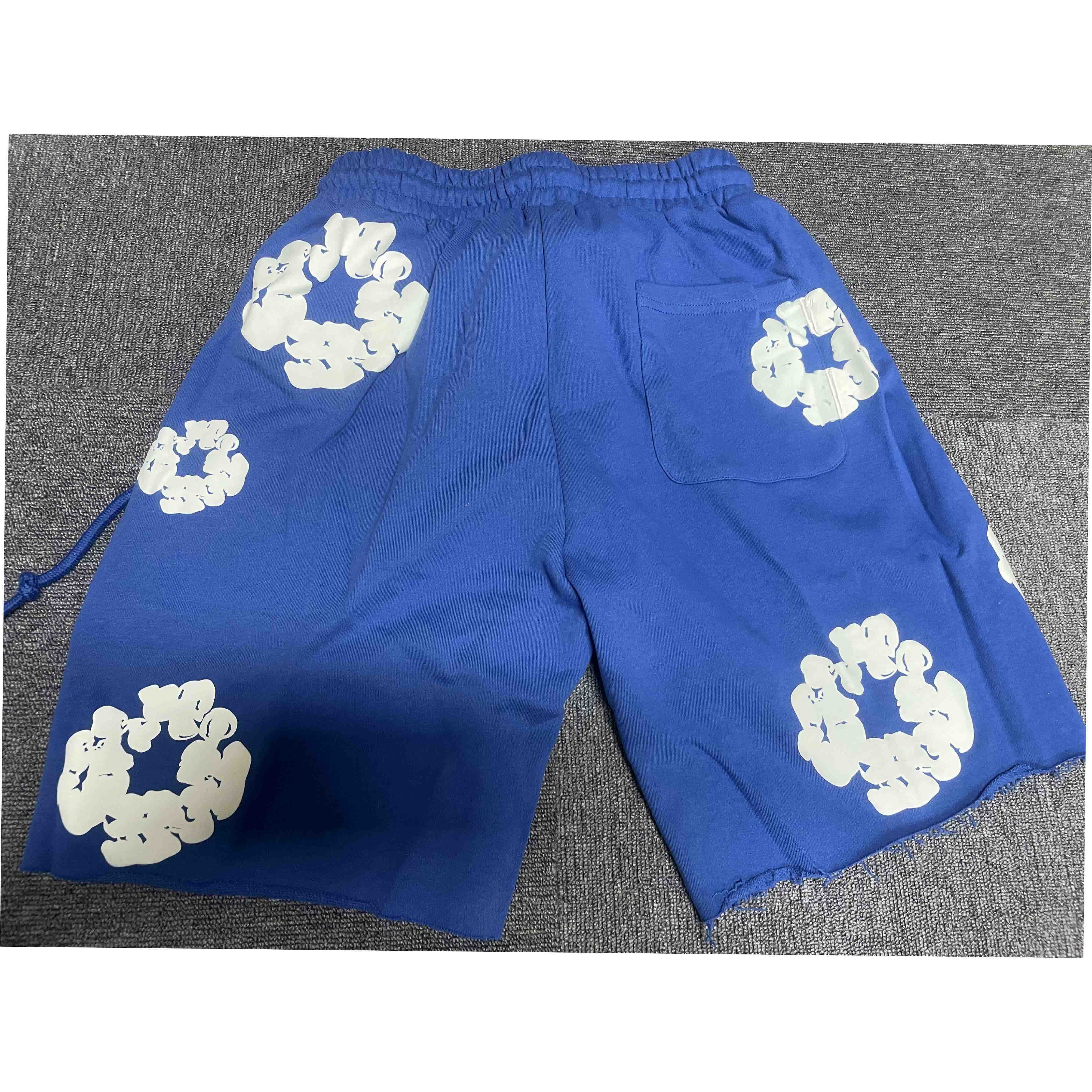 Denim Tears Cotton Wreath Sweat Shorts - EUR FASHION