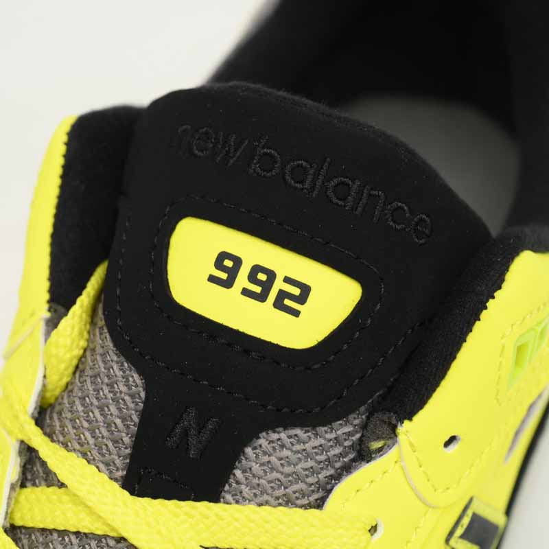 New Balance 992 Black And Yellow Sneakers      M992FG  - EUR FASHION