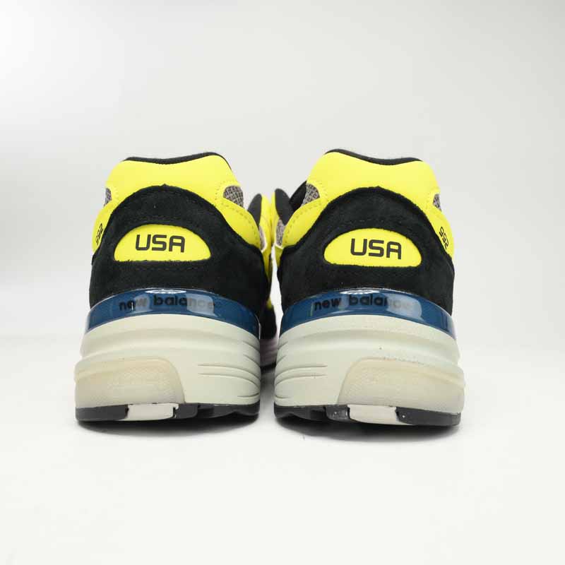 New Balance 992 Black And Yellow Sneakers      M992FG  - EUR FASHION