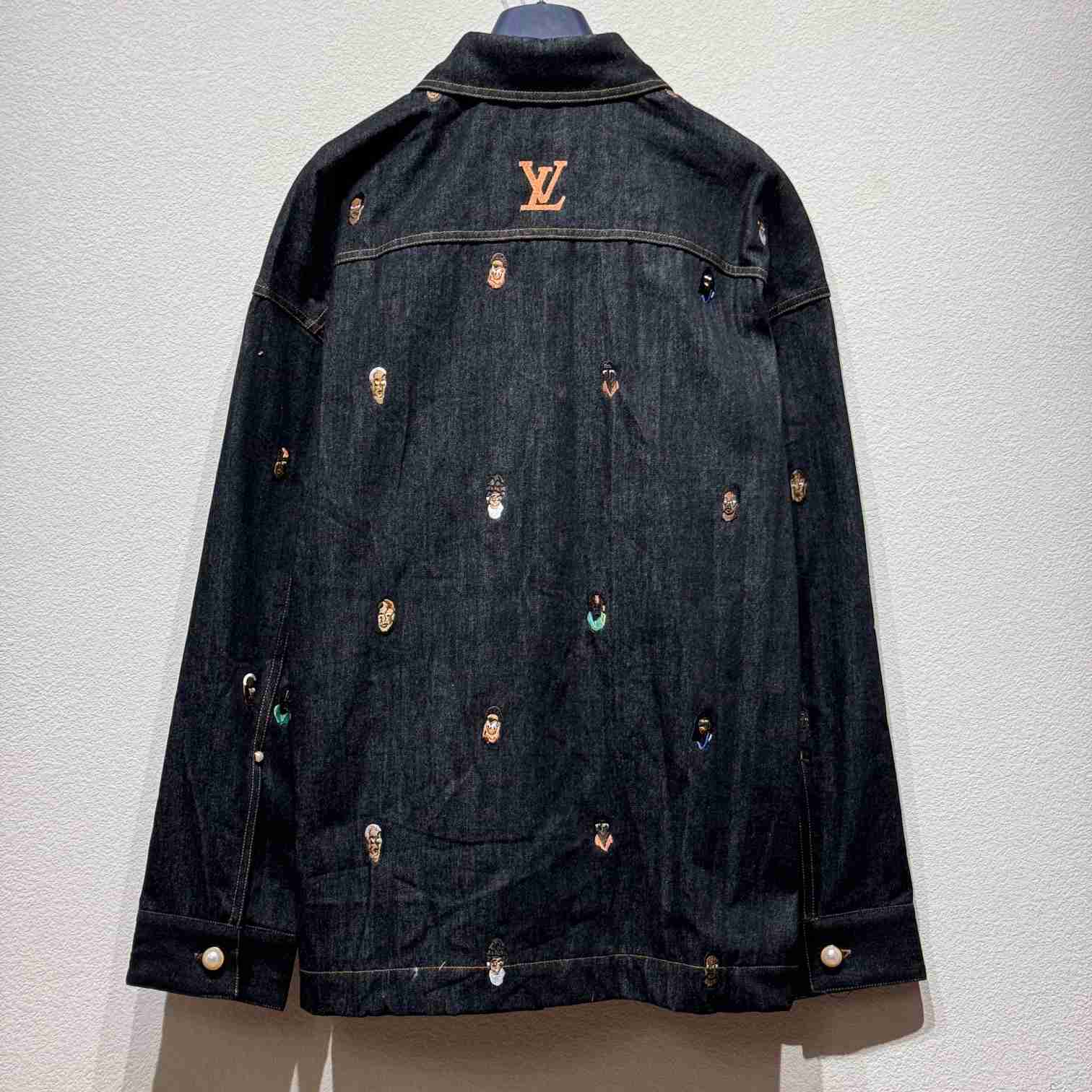 Louis Vuitton Embroidered Denim Overshirt    - EUR FASHION