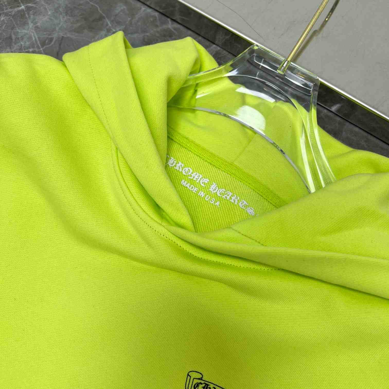 Chrome Heart Matty Boy 'Link' Lime Hoodie - EUR FASHION