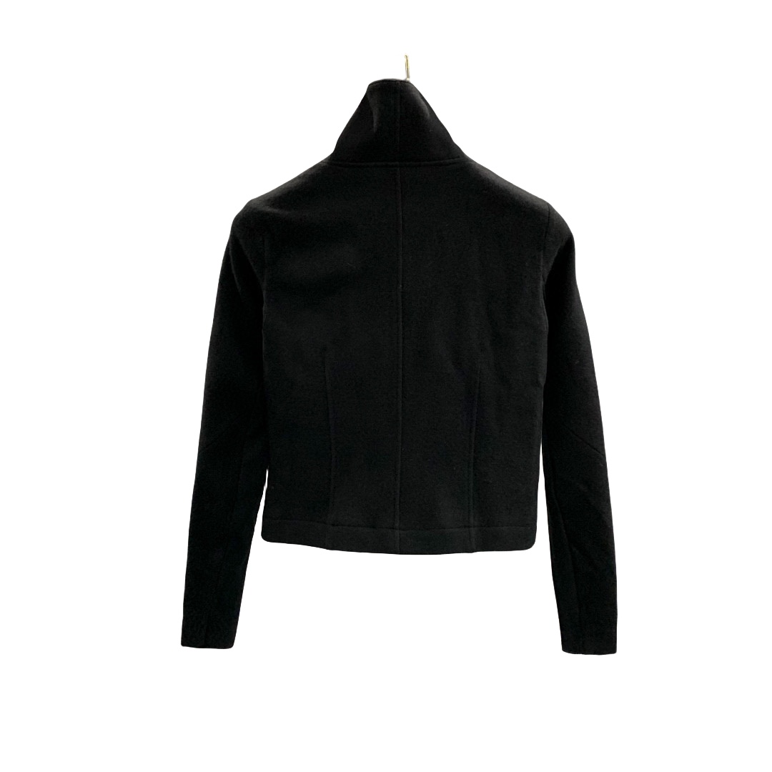 Rick Owens Zipped Virgin Wool Jacket - EUR FASHION