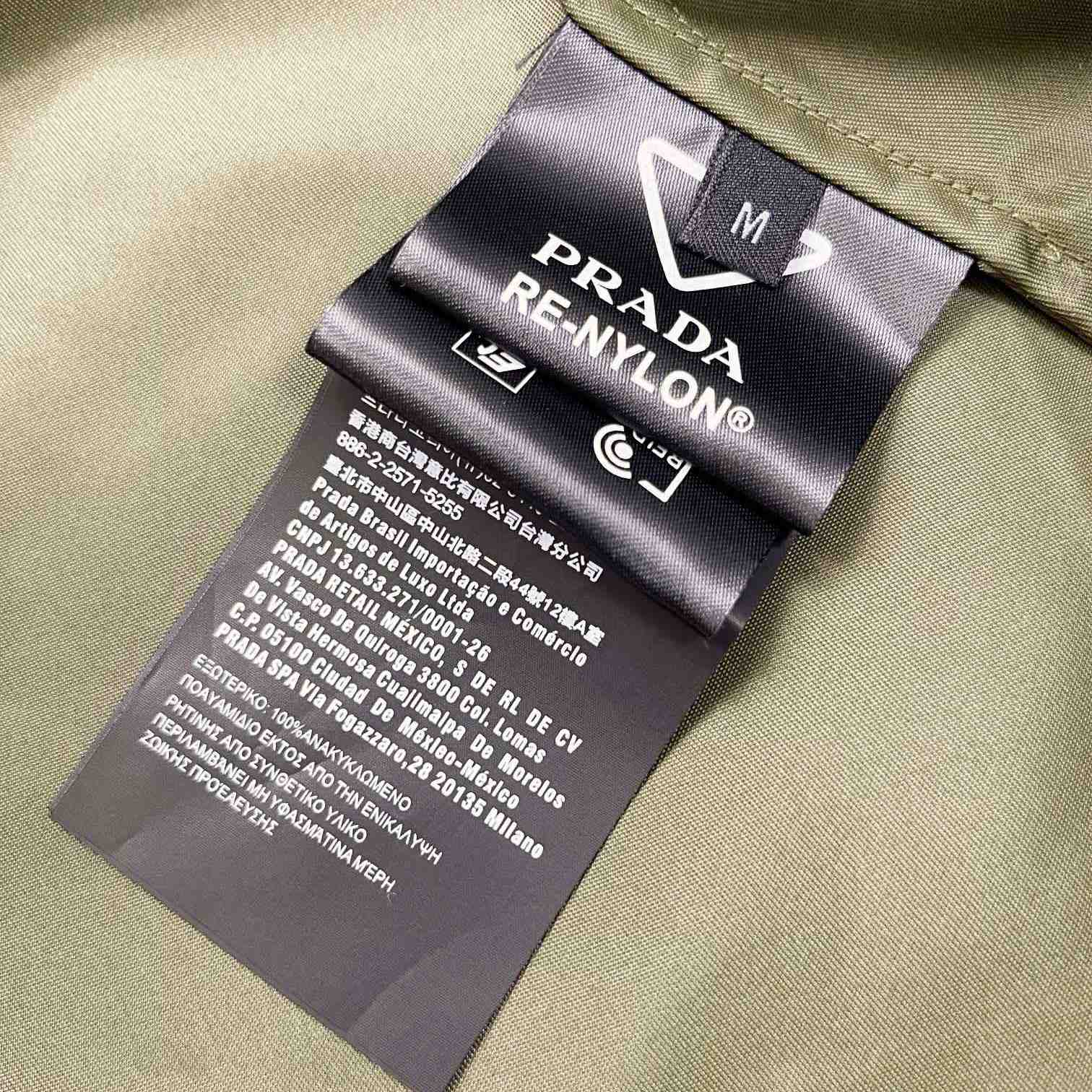 Prada Long-sleeved Re-Nylon shirt - EUR FASHION