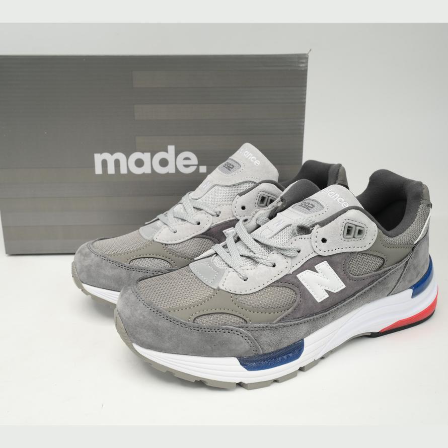 New Balance 992 Grey Blue Sneakers      M992AG  - EUR FASHION