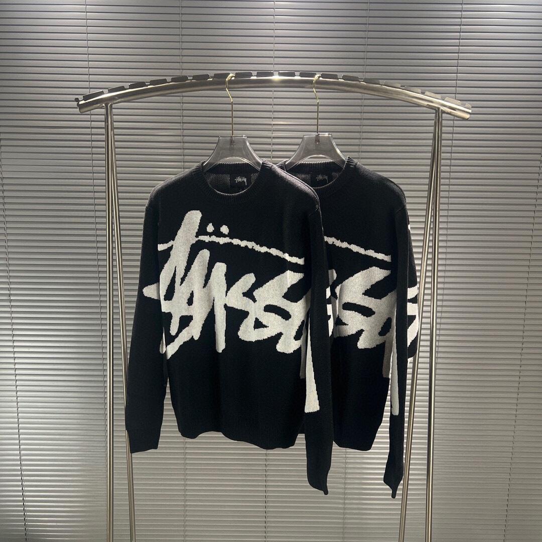 Stussy Logo-knit Jumper - EUR FASHION