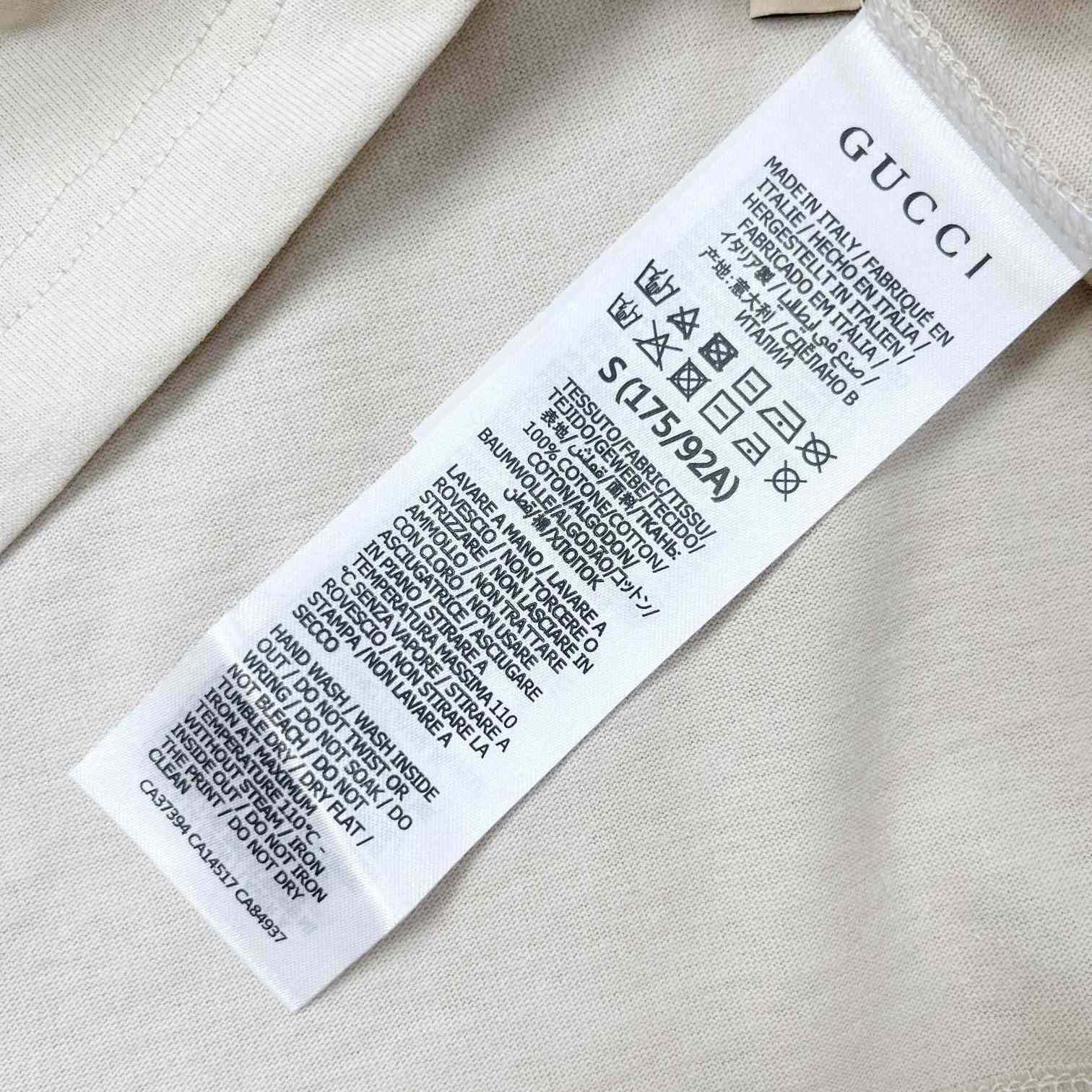 Gucci Logo-print Cotton T-shirt - EUR FASHION