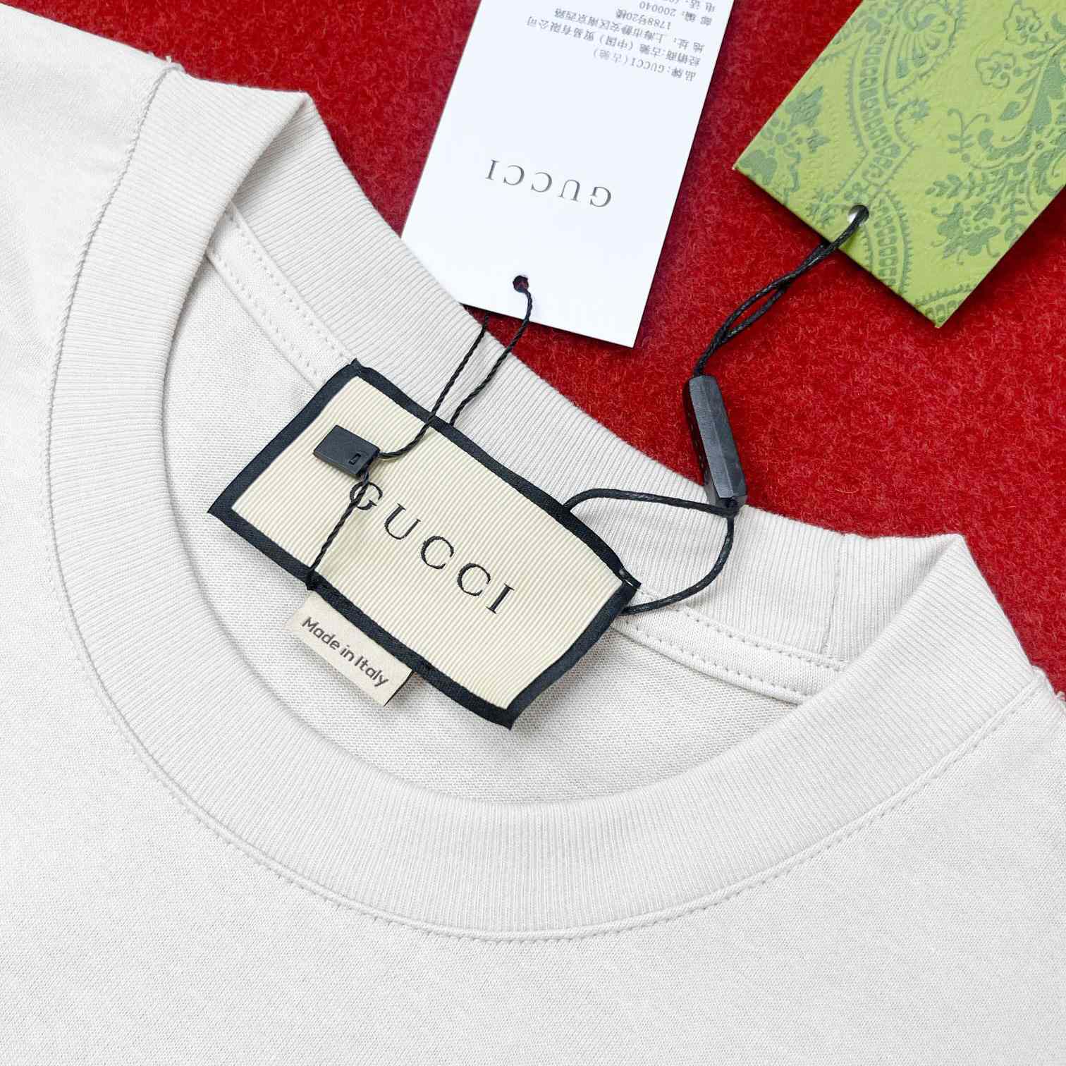 Gucci Logo-print Cotton T-shirt - EUR FASHION